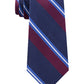 Gravata Tommy Hilfiger Village Classic Stripe Masculina Azul Tamanho Regular