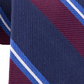 Gravata Tommy Hilfiger Village Classic Stripe Masculina Azul Tamanho Regular