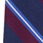 Gravata Tommy Hilfiger Village Classic Stripe Masculina Azul Tamanho Regular