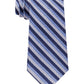 Gravata de seda listrada texturizada clássica Tommy Hilfiger Village Masculina Azul Tamanho Regular