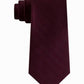 Gravata de seda listrada texturizada clássica Tommy Hilfiger Village Masculina, vermelha, tamanho regular