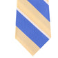 Gravata Tommy Hilfiger Masculina Listrada Média Brilhante Amarela Tamanho Regular