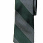 Gravata Tommy Hilfiger Andy Stripe Masculina Verde Tamanho Regular