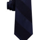 Gravata Tommy Hilfiger Andy Stripe Masculina Azul Marinho Tamanho Regular