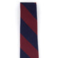 Gravata Tommy Hilfiger Andy Stripe Masculina Vermelha Tamanho Regular