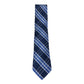 Gravata xadrez masculina Tommy Hilfiger Vincent azul marinho tamanho regular