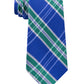 Gravata xadrez masculina Tommy Hilfiger Vincent verde tamanho único