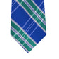 Gravata xadrez masculina Tommy Hilfiger Vincent verde tamanho único