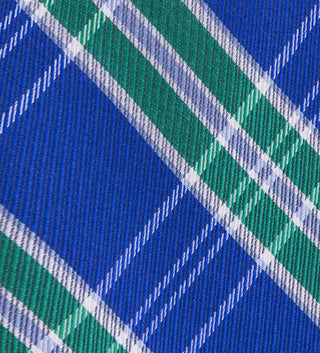 Gravata xadrez masculina Tommy Hilfiger Vincent verde tamanho único