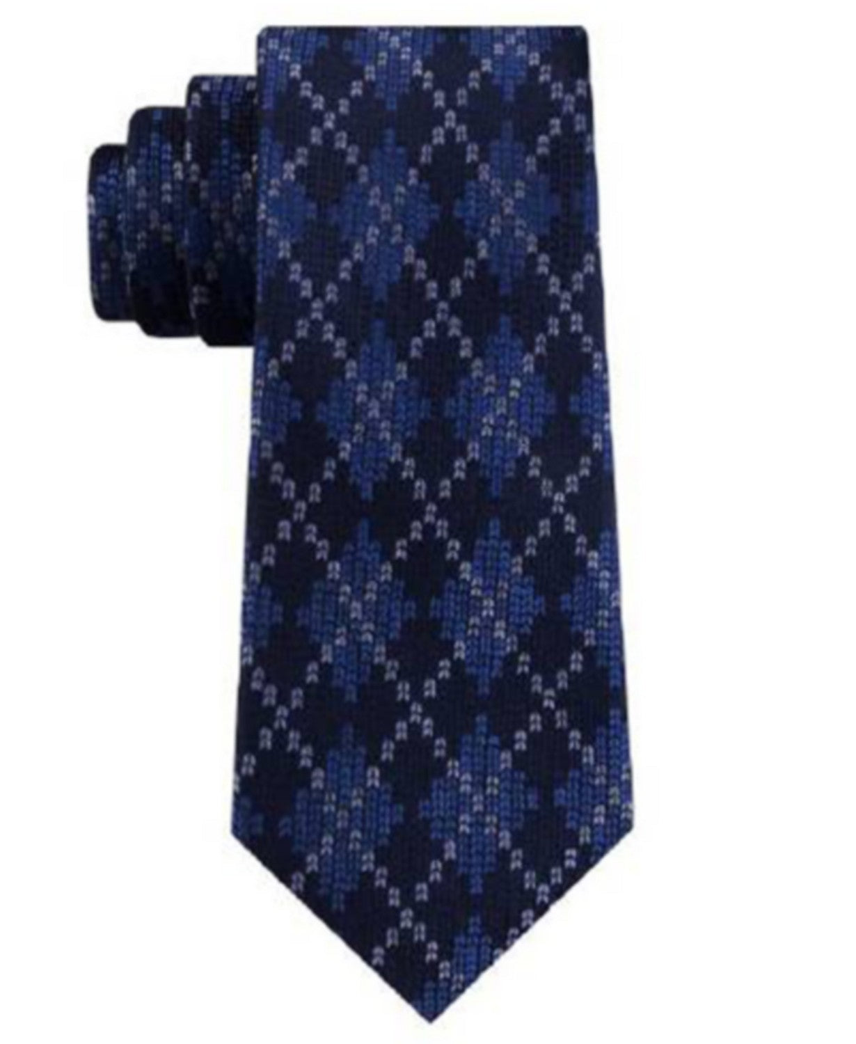 tommy-hilfiger-mens-classic-argyle-holiday-tie-navy-size-regular-1