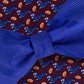 Conjunto de gravata borboleta pré-amarrada e lenço de bolso de seda Wiener masculino Tommy Hilfiger, tamanho regular, azul