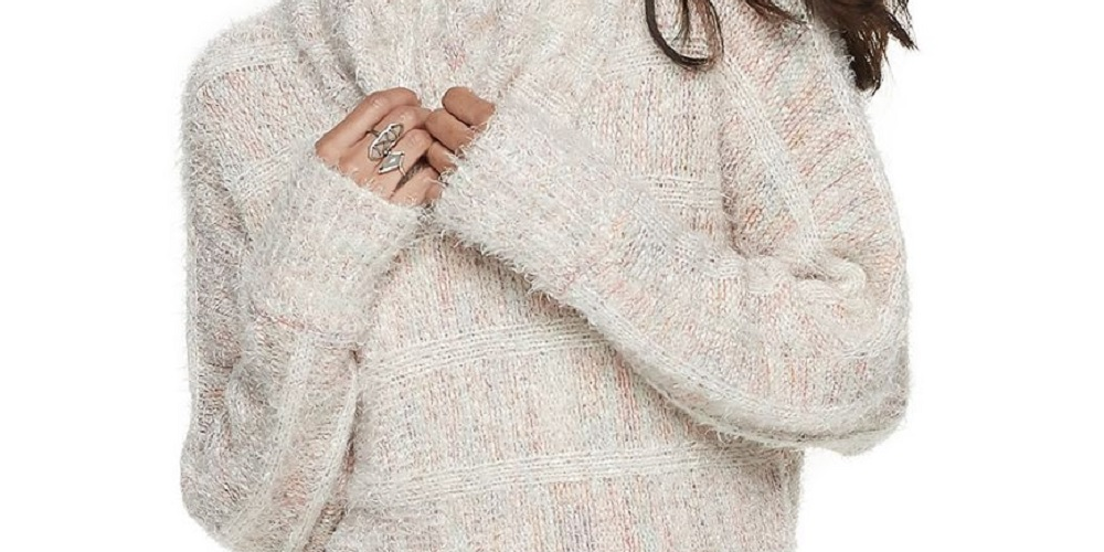 Suéter gola alta American Rag Juniors, branco, tamanho pequeno