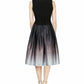 Vestido feminino LSNY Fashions com cintura franzida e decote em V, preto, tamanho 16