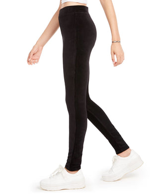 Leggings de veludo cotelê American Rag Juniors, pretas, tamanho extrapequeno