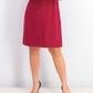 Vestido Tommy Hilfiger Scuba Crepe com Bolso e Grommet, Feminino, Vermelho, Tamanho 4