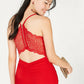 Vestido infantil com renda nas costas esmeralda sundae vermelho tamanho extrapequeno