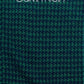 Meias Calvin Klein Houndstooth Crew Masculinas Verdes Tamanho Regular