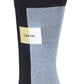 Meias Calvin Klein Colorblocked Masculinas Pretas Tamanho Regular