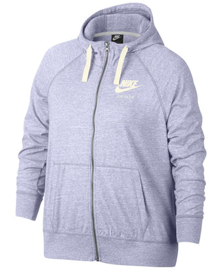 Moletom Nike Sportswear Vintage Plus Size Feminino Roxo Tamanho Extra Grande
