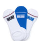 Meias masculinas Tommy Hilfiger Sport No-Show, pacote com 3, tamanhos variados, 7 a 12