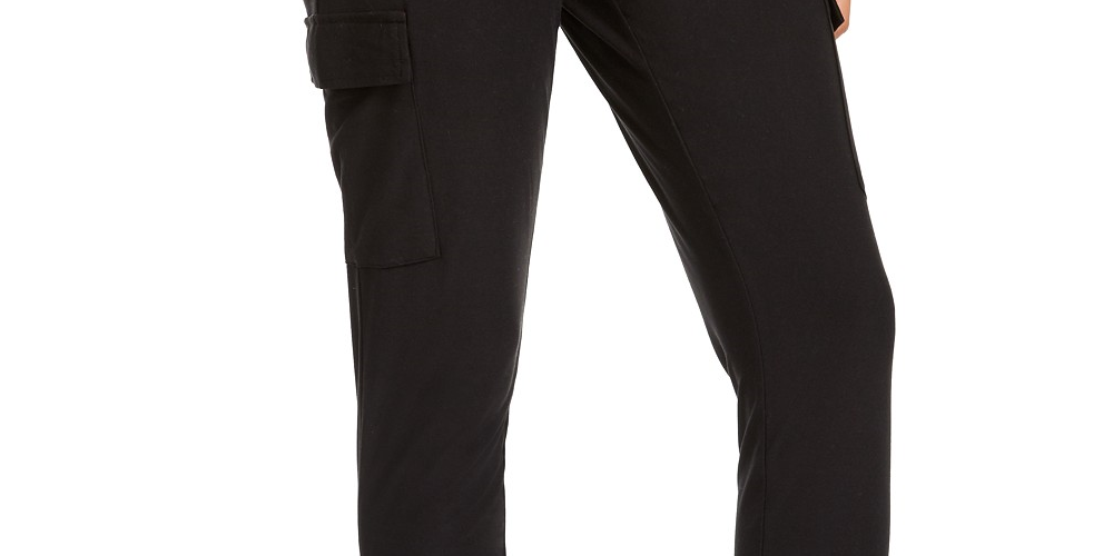 Calça Jogger Planet Gold Juniors Velour Preta Tamanho Médio
