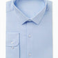 Camisa social texturizada Bar III Max Slim Fit masculina, azul claro, tamanho 14x32-33