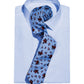 Camisa social masculina Bar III Slim Fit Stretch Azul Tamanho 36X37