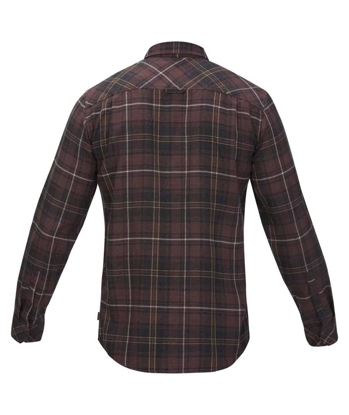Camisa xadrez Hurley Vedder Washed Masculina Marrom Tamanho XX-G