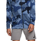 Moletom com capuz Nike Dri-Fit Camo Zip Masculino Azul Tamanho Grande