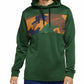 Moletom com capuz Nike Therma Colorblocked Training Masculino Verde Tamanho Extra Grande