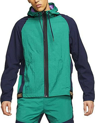 Jaqueta de treino Nike Sport Clash Dri-Fit Flex masculina, verde, tamanho grande
