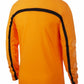 Camiseta de treino Nike Dri-FIT manga comprida masculina laranja tamanho extra grande