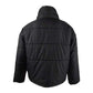Casaco curto puffer rosa Celebrity Juniors, preto, tamanho médio