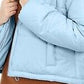 Casaco curto feminino rosa júnior celebridade azul tamanho xx grande