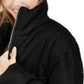 Casaco curto puffer rosa Celebrity Juniors, preto, tamanho pequeno