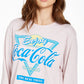 Camiseta gráfica retrô Coca-Cola Mad Engine Juniors, roxa, tamanho extra grande