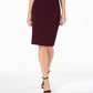 Vestido Capelet Bainha Calvin Klein Feminino Roxo Tamanho 6
