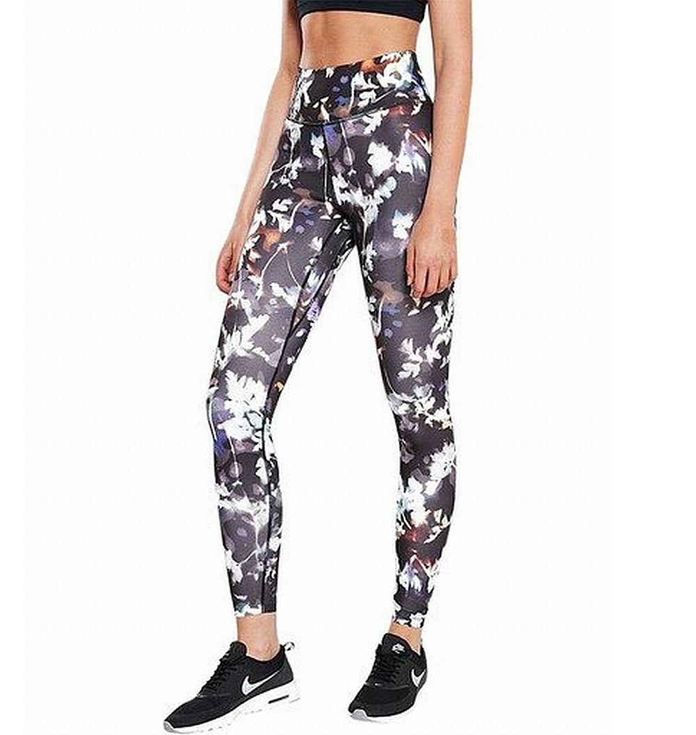 Calça Nike Feminina Estampada Floral Lavada Preta Tamanho Extra Pequeno