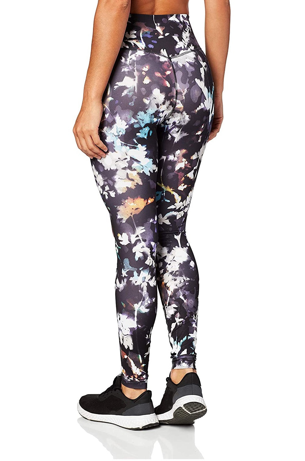 Calça Nike Feminina Estampada Floral Lavada Preta Tamanho Extra Pequeno