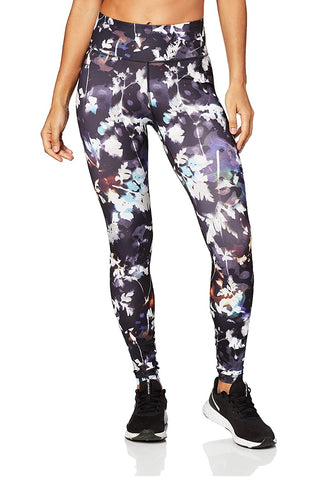 Calça Nike Feminina Estampada Floral Lavada Preta Tamanho Extra Pequeno