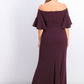 Vestido Calvin Klein Feminino Sweetheart Off-The-Sheer Roxo Tamanho 2