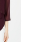 Calvin Klein Illusion-Sleeve Shrug Feminino com Strass e Manga Roxa Tamanho P