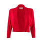 Calvin Klein Cardigan Feminino Shrug Vermelho Tamanho P