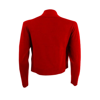 Calvin Klein Cardigan Feminino Shrug Vermelho Tamanho P
