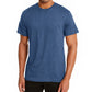 Camiseta masculina Alfani com gola redonda, azul, tamanho pequeno