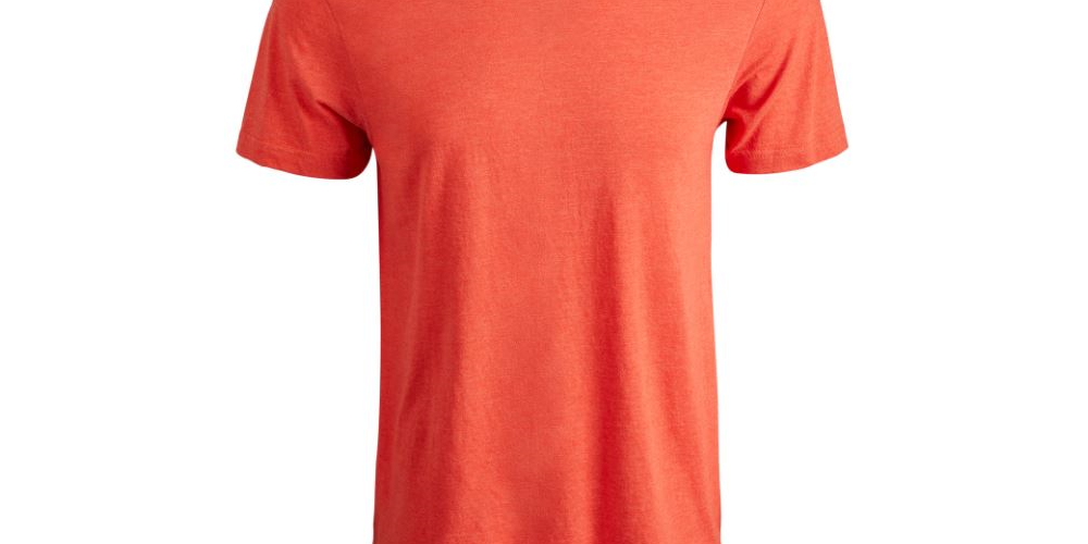 Camiseta Alfani Masculina Fashion Heathers Laranja Tamanho Grande