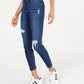 Calça jeans skinny feminina rosa celebridade, cintura alta, turquesa/azul, tamanho 15