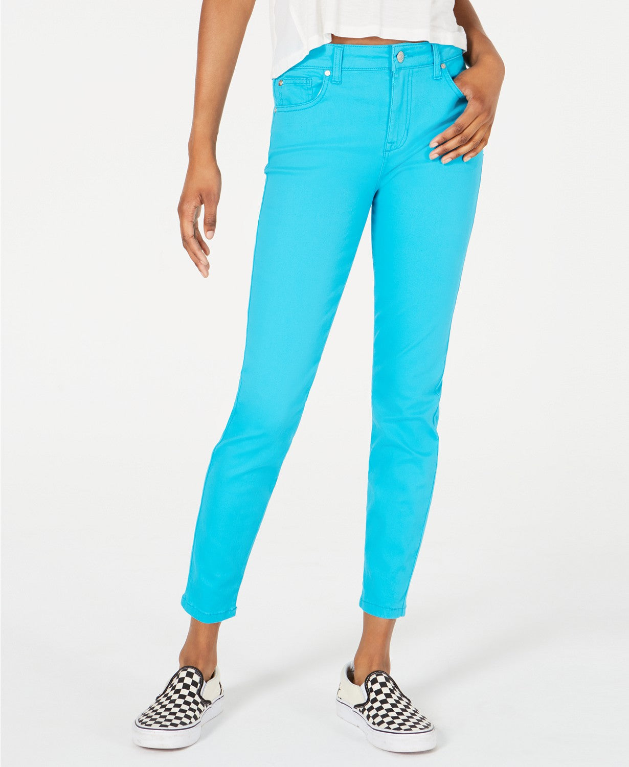 Calça Jeans Skinny Celebrity Pink Juniors Azul Tamanho 0