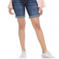 Bermuda infantil com punho rosa da Celebrity, tamanho 3, azul