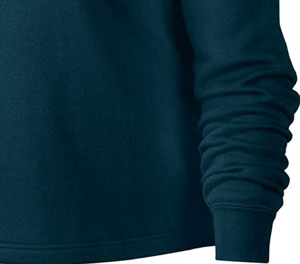 Blusa Nike Sportswear Shine Fleece Plus Size Feminina com Zíper 1/2 Verde Tamanho Extra Grande